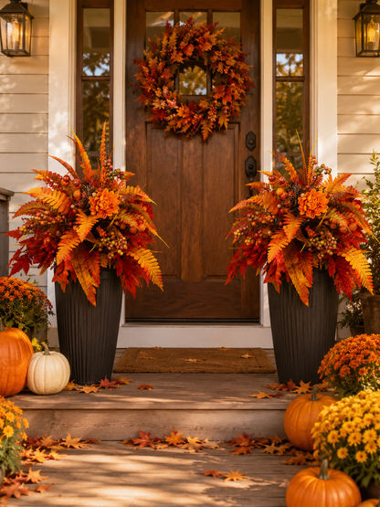 🔥🔥🔥Limited Time 50% OFF 🍂Autumn Harvest Floral Garden Stake Arrangement