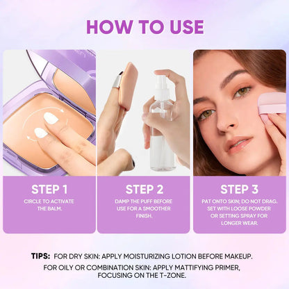 🎉BUY 1 GET 1 FREE🎉Full Coverage Creamy Foundation