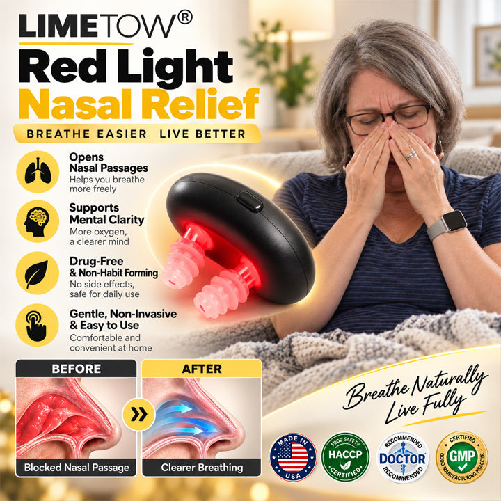 LIMETOW® Red Light Nasal Relief