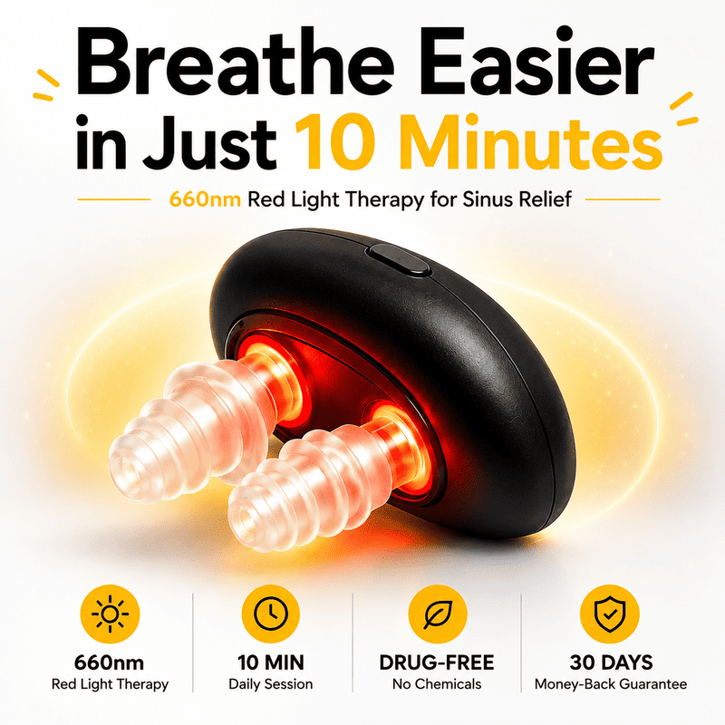 LIMETOW® Red Light Nasal Relief