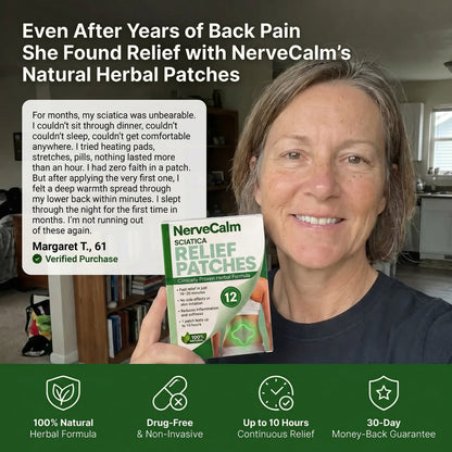 Sciatica Gone.  Pain Free Days.  Fast Relief.