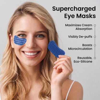 Reusable Silicone Under-Eye Masks-Refresh, Smooth & Lock In Your Eye Care