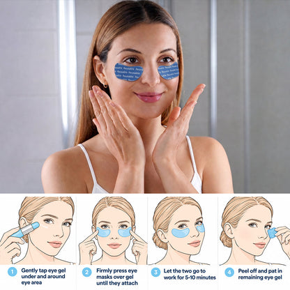 Reusable Silicone Under-Eye Masks-Refresh, Smooth & Lock In Your Eye Care