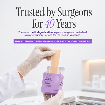Scarlette™ Silicone Collagen Sheets-NEW: 🏆 2026 RATED SKINCARE INNOVATION FOR WRINKLES