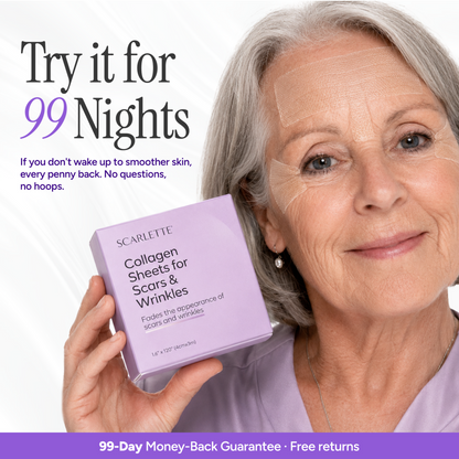 Scarlette™ Silicone Collagen Sheets-NEW: 🏆 2026 RATED SKINCARE INNOVATION FOR WRINKLES