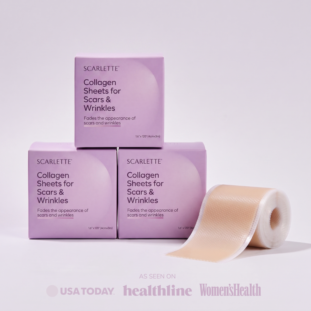 Scarlette™ Silicone Collagen Sheets-NEW: 🏆 2026 RATED SKINCARE INNOVATION FOR WRINKLES