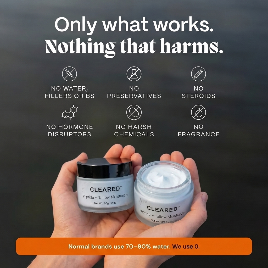 Whipped Tallow Barrier Cream for Eczema Prone Skin