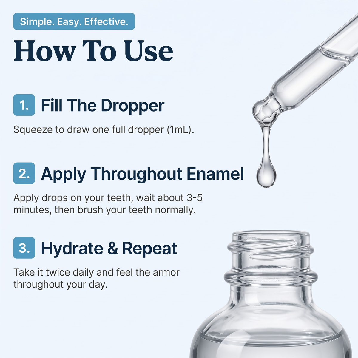 Oxyteeth Enamel Remineralization Drops