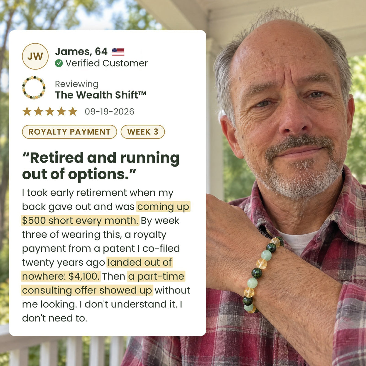 Triple Prosperity Bracelet