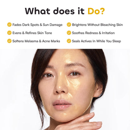 The mask that gives you even-toned skin