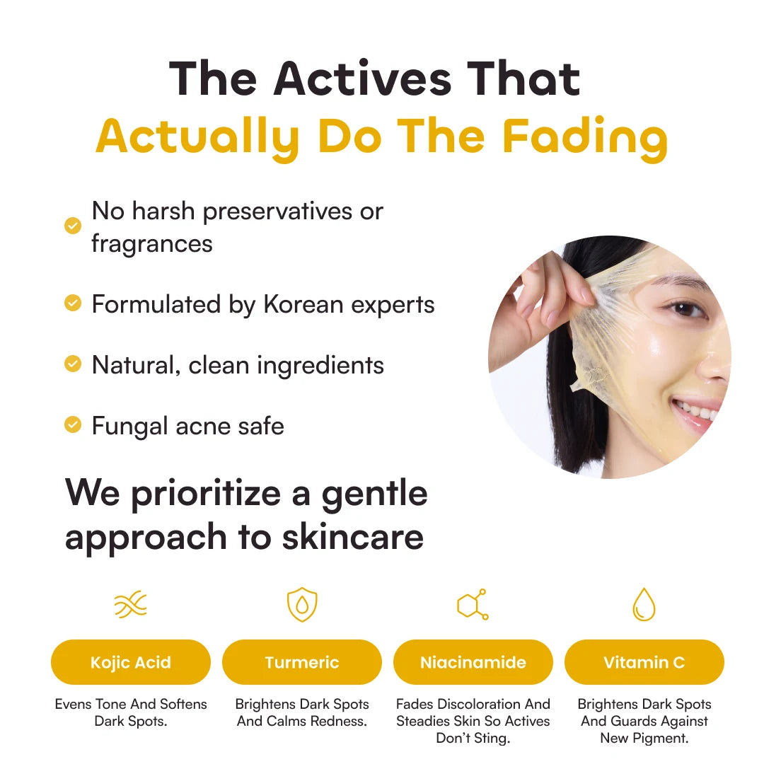 The mask that gives you even-toned skin