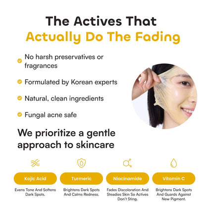 The mask that gives you even-toned skin
