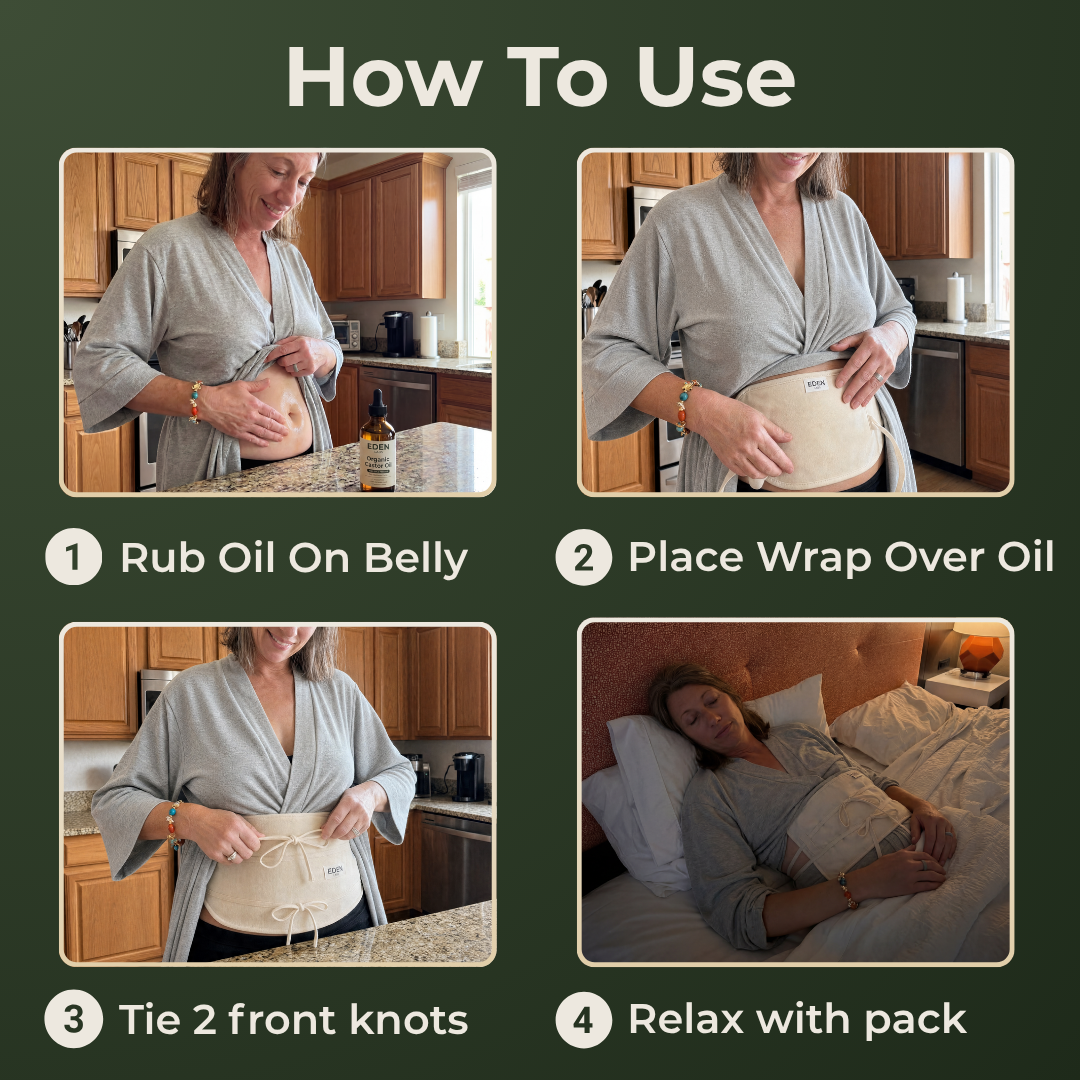 LIMETOW® Castor Oil Pack Kit