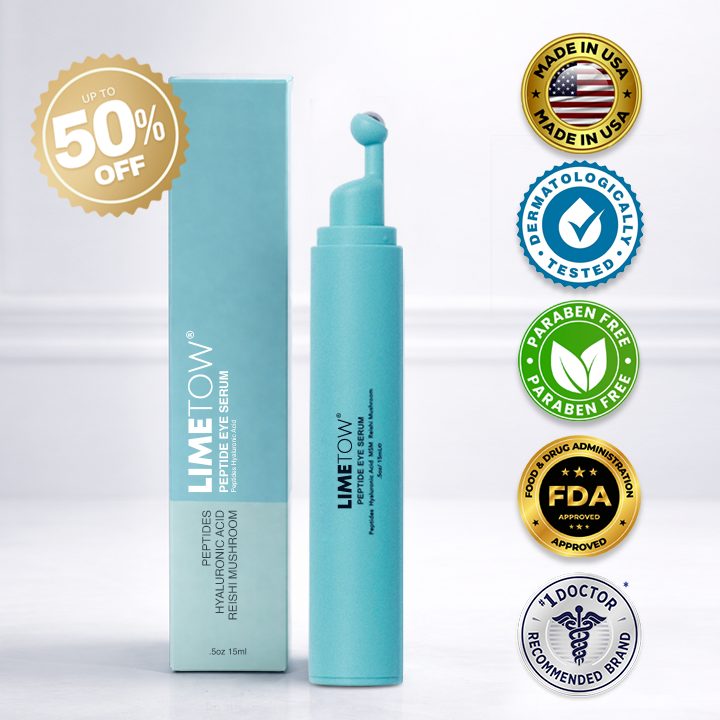 LIMETOW® Peptide Eye Serum VS. TRADITIONAL OPTIONS