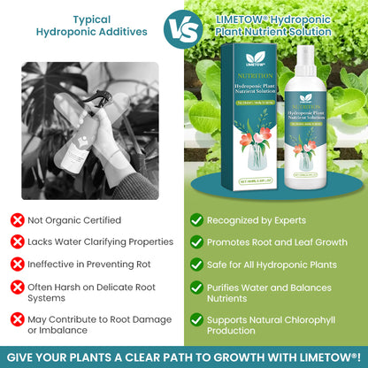 Official Store: LIMETOW® Hydroponic Plant Nutrient Solution