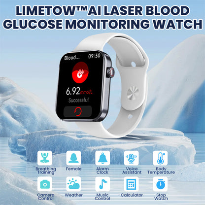 LIMETOW™ AI Laser Blood Glucose Monitoring Watch