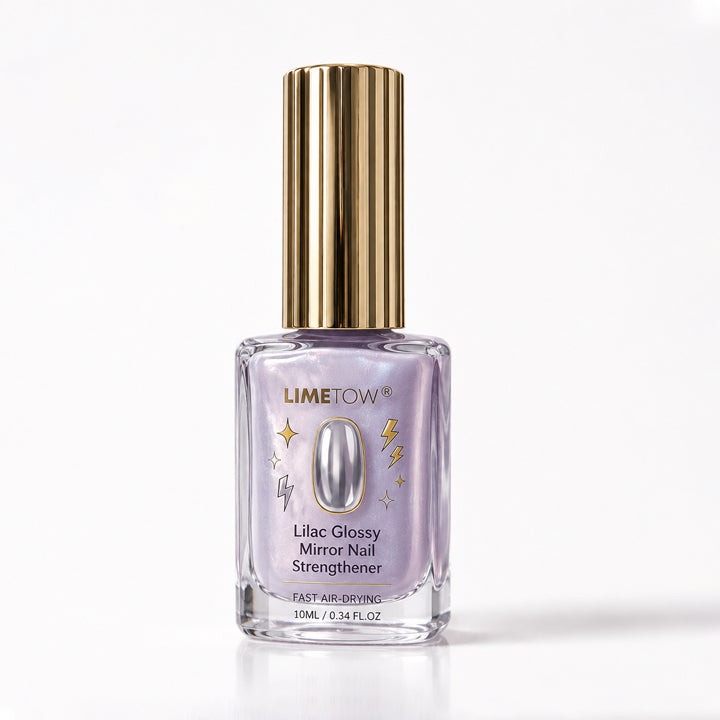 📢📢Buy 1 Get 1 Free!!! ⏰Lilac Glossy Mirror Nail Strengthener