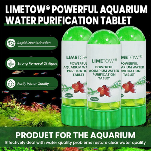 LIMETOW® Powerful Aquarium Water Purification Tablet