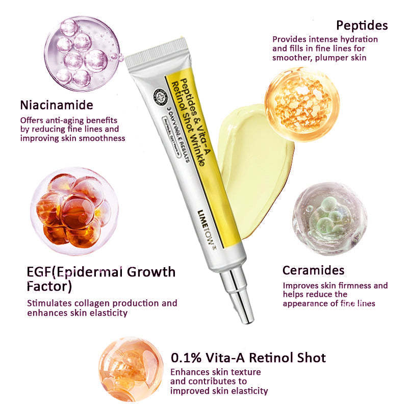 LIMETOW® Peptides & Vita-A Retinol Shot Wrinkle-Lift Tightening cream