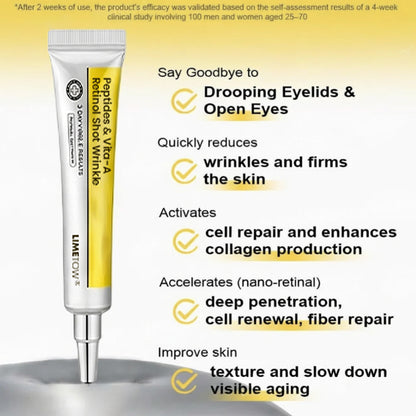 LIMETOW® Peptides & Vita-A Retinol Shot Wrinkle-Lift Tightening cream