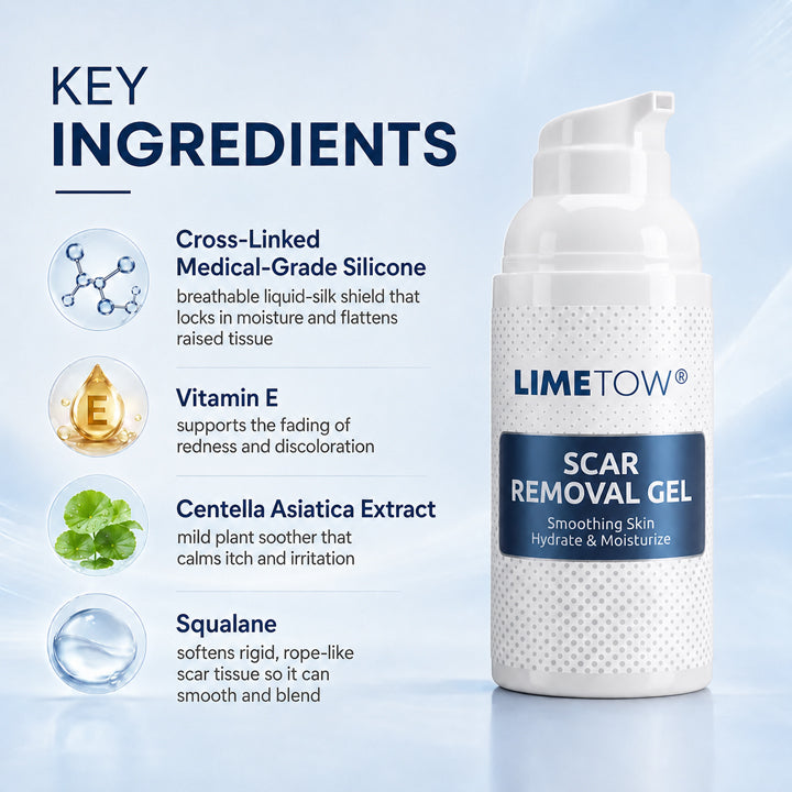 LIMETOW® Scar Removel Gel Smoothing Skin Hydrate & Moisturize