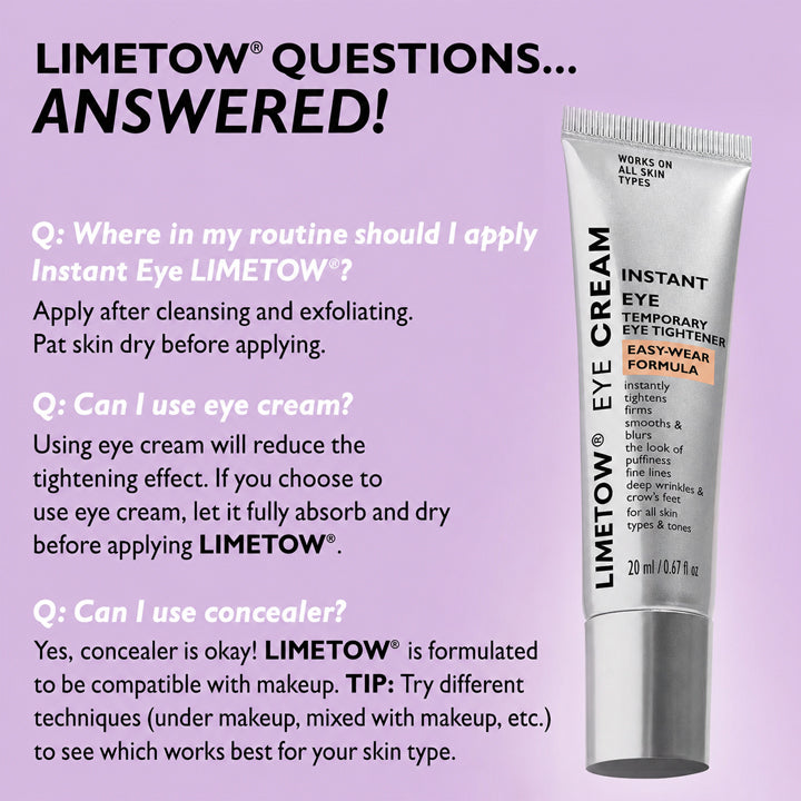 LIMETOW® 🌸Instant Eye Tightener Easy-Wear Formula – Ultimate Lift & Smooth Finish ✨