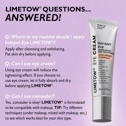 LIMETOW® 🌸Instant Eye Tightener Easy-Wear Formula – Ultimate Lift & Smooth Finish ✨