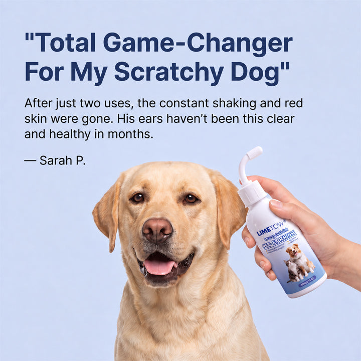 LIMETOW® Anti-Itch Pet Ear Rinse