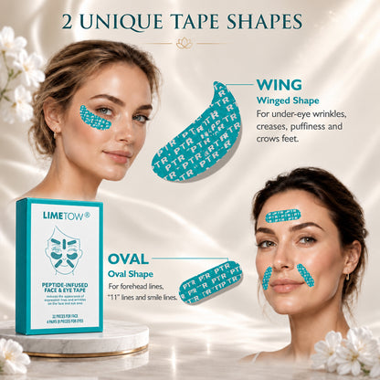 LIMETOW® Peptide Face & Eye Tape