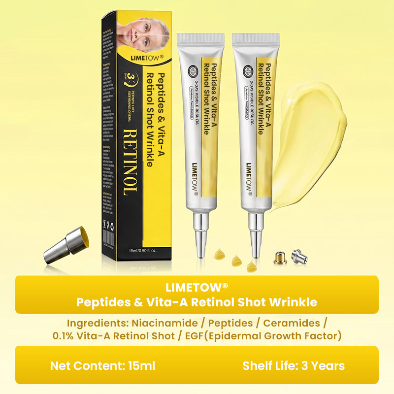 LIMETOW® Peptides & Vita-A Retinol Shot Wrinkle-Lift Tightening cream