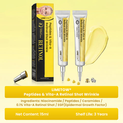 LIMETOW® Peptides & Vita-A Retinol Shot Wrinkle-Lift Tightening cream