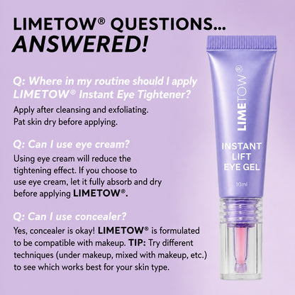 LIMETOW™ Instant Eye Tightener - Tightens, Firms, & Blurs Wrinkles