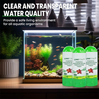 LIMETOW® Powerful Aquarium Water Purification Tablet