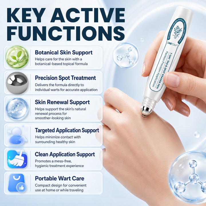 LIMETOW® Botanical Skin Care Precision RollPen