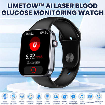 LIMETOW™ AI Laser Blood Glucose Monitoring Watch