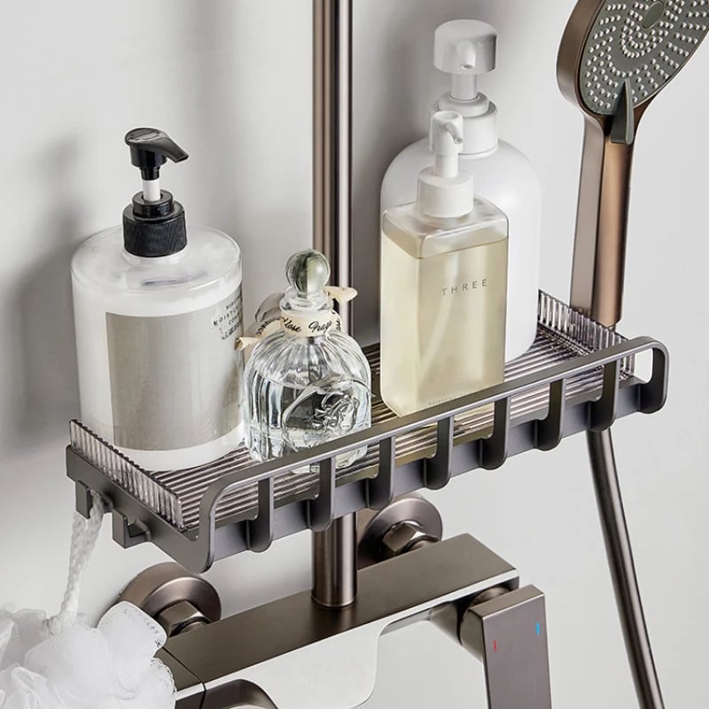 🔥HOT SALE🔥Adjustable Metal Shower Caddy: Easy Installation & Cleaning