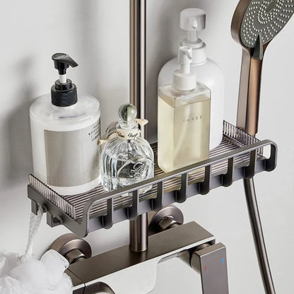 🔥HOT SALE🔥Adjustable Metal Shower Caddy: Easy Installation & Cleaning