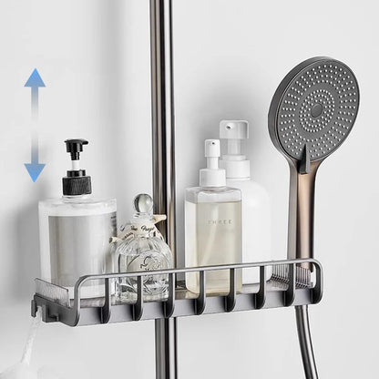 🔥HOT SALE🔥Adjustable Metal Shower Caddy: Easy Installation & Cleaning