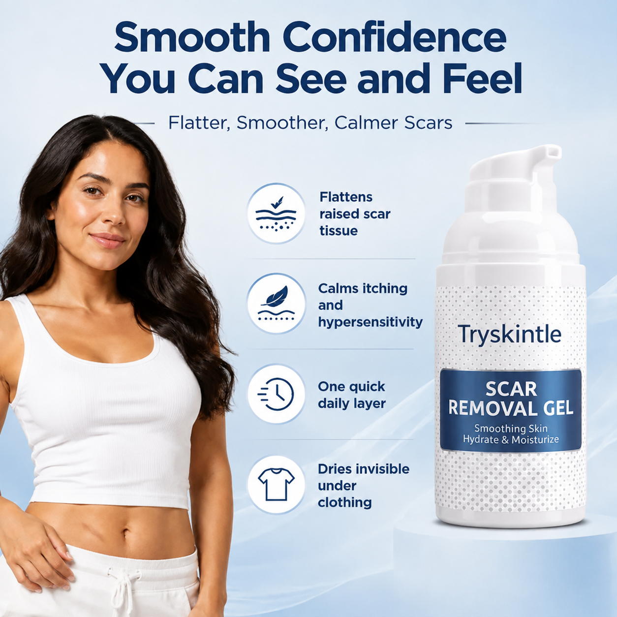 Scar Removel Gel Smoothing Skin Hydrate & Moisturize