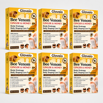 🔥Last Day 79% OFF! 🌿Gloveio™ Bee Venom Foot Patches (Set of 10)