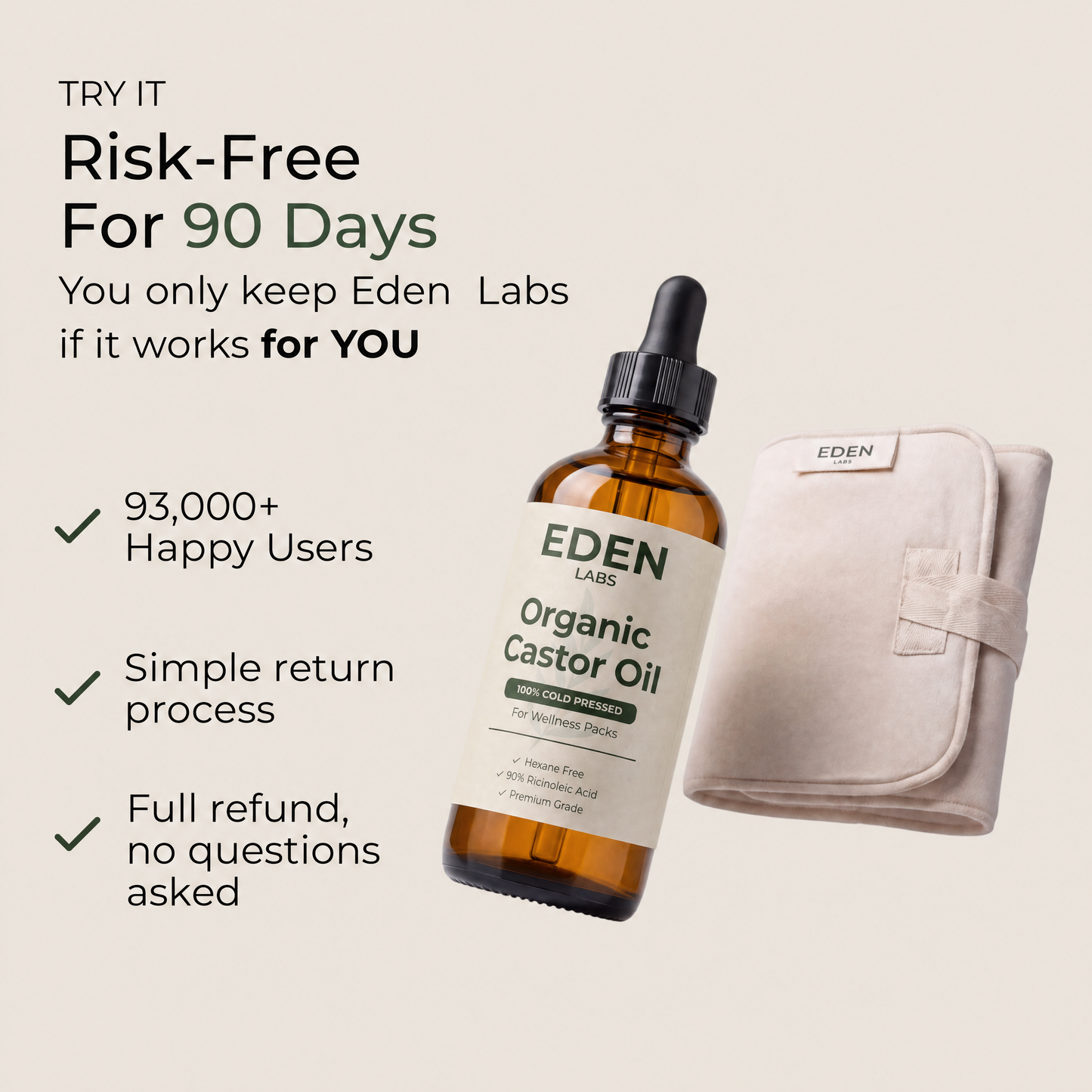 LIMETOW® Castor Oil Pack Kit