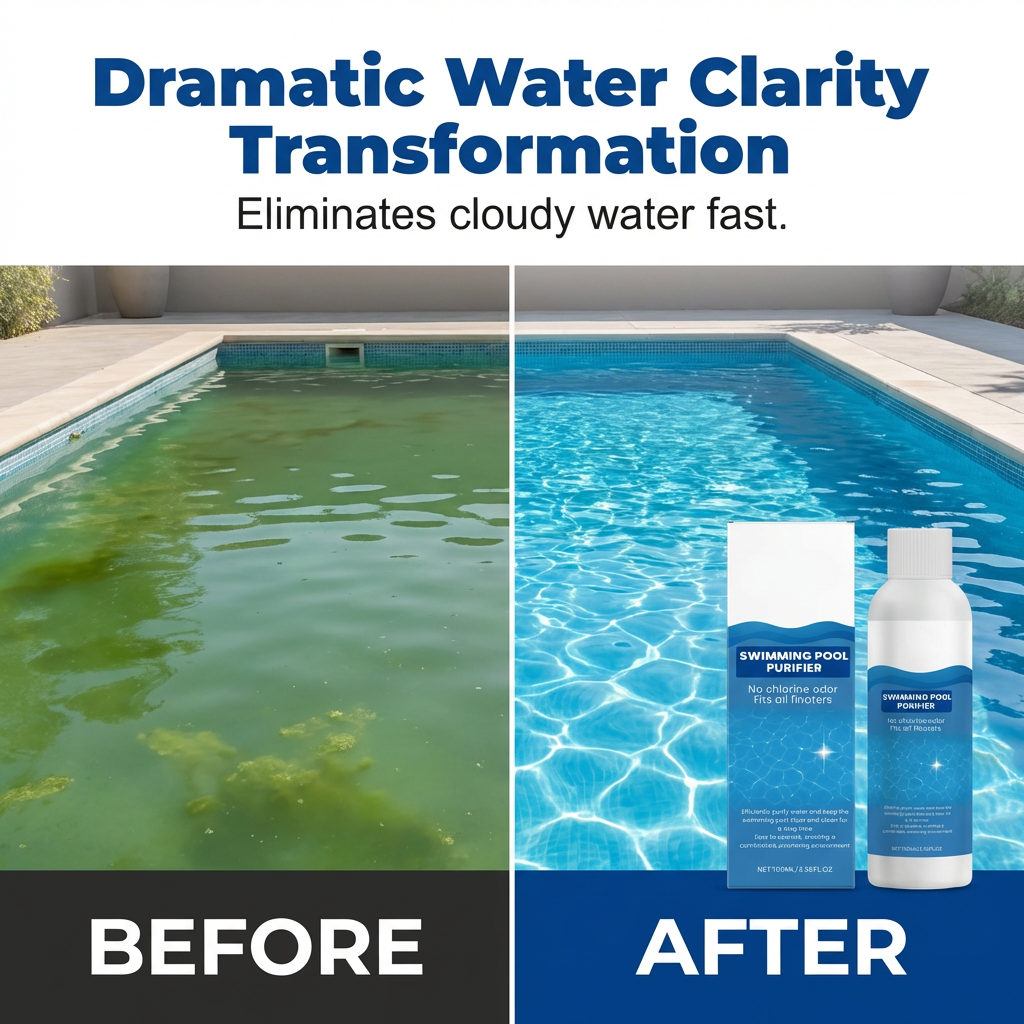 Swimming Pool Water Natural Clarifier
