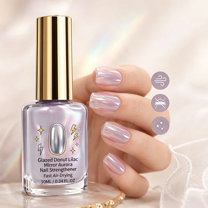 📢📢Buy 1 Get 1 Free!!! ⏰Lilac Glossy Mirror Nail Strengthener